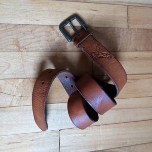Brown Leather Belt